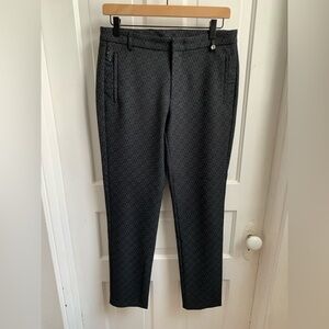 Golfino Arctic Print Black Trousers Size 8